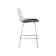 Стул полубарный с низкой спинкой Bertoia