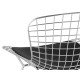 Стул полубарный с низкой спинкой Bertoia